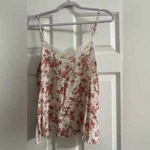 Sundance rose floral cami tank top size XL never worn